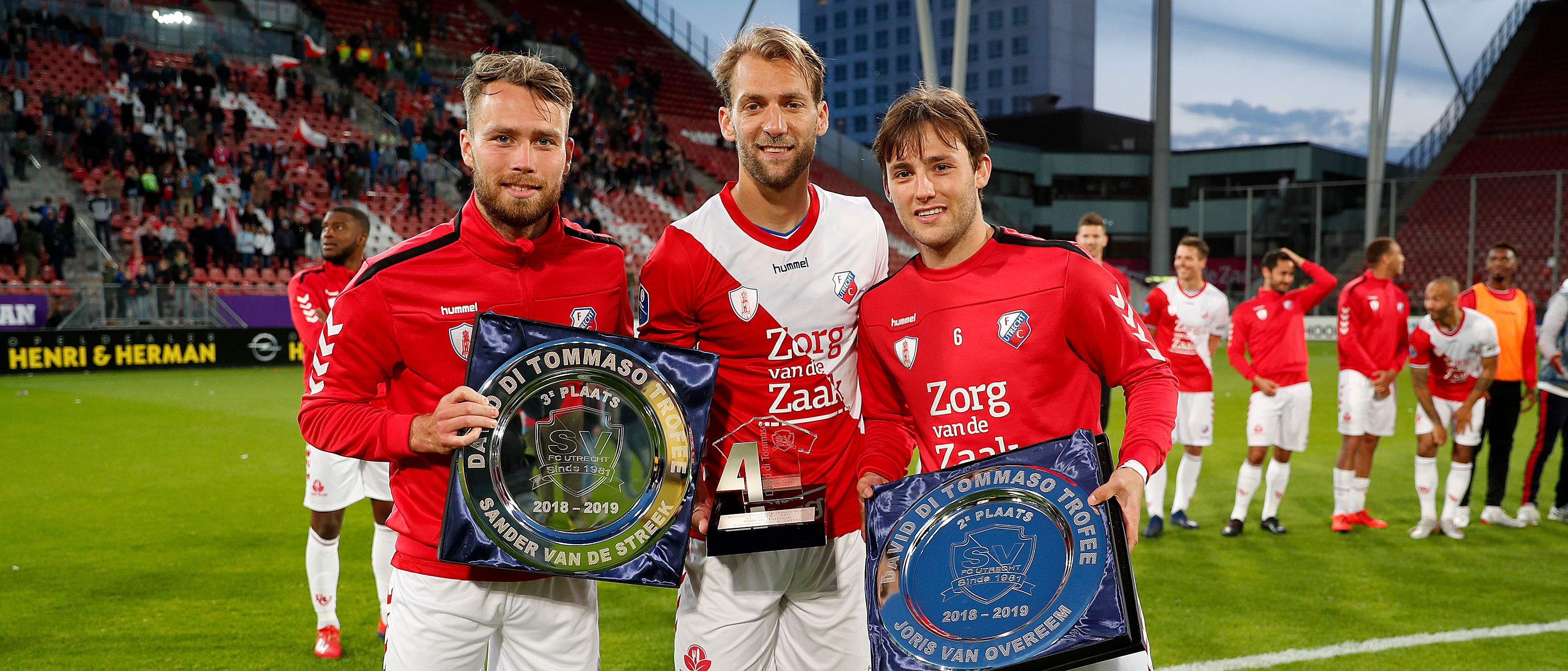 Uitreiking David di Tommaso Trofee live op Facebook