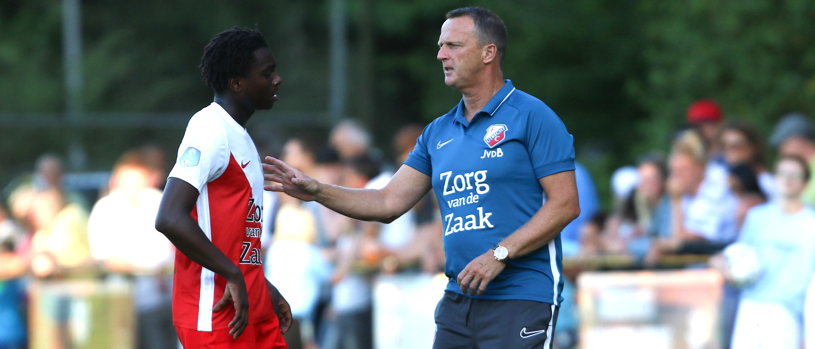 Van den Brom: 'Genoten van enthousiasme en gretigheid'