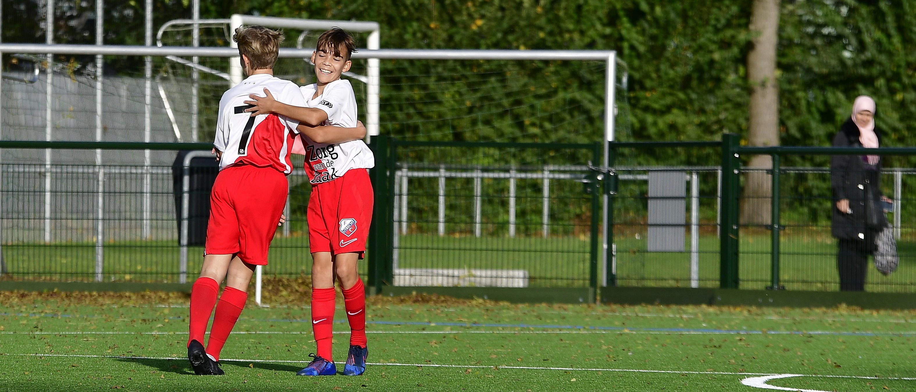 Gelijkspel voor FC Utrecht O14 in Kralingen
