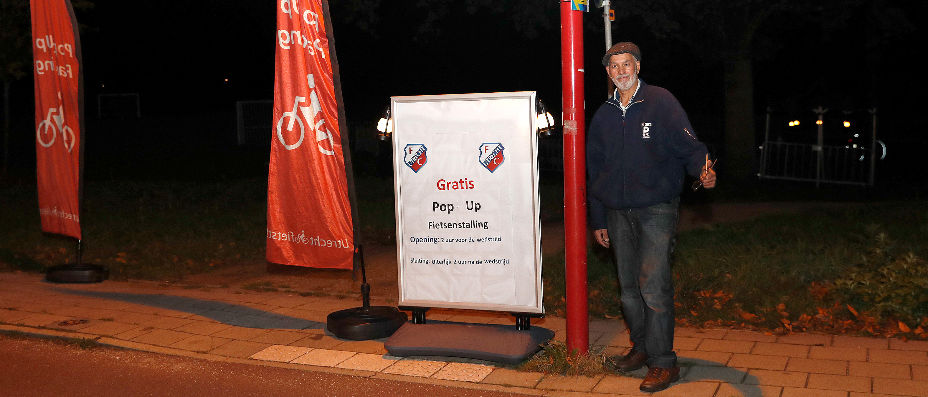 Ook gratis fietsenstalling bij Fortuna Sittard-thuis