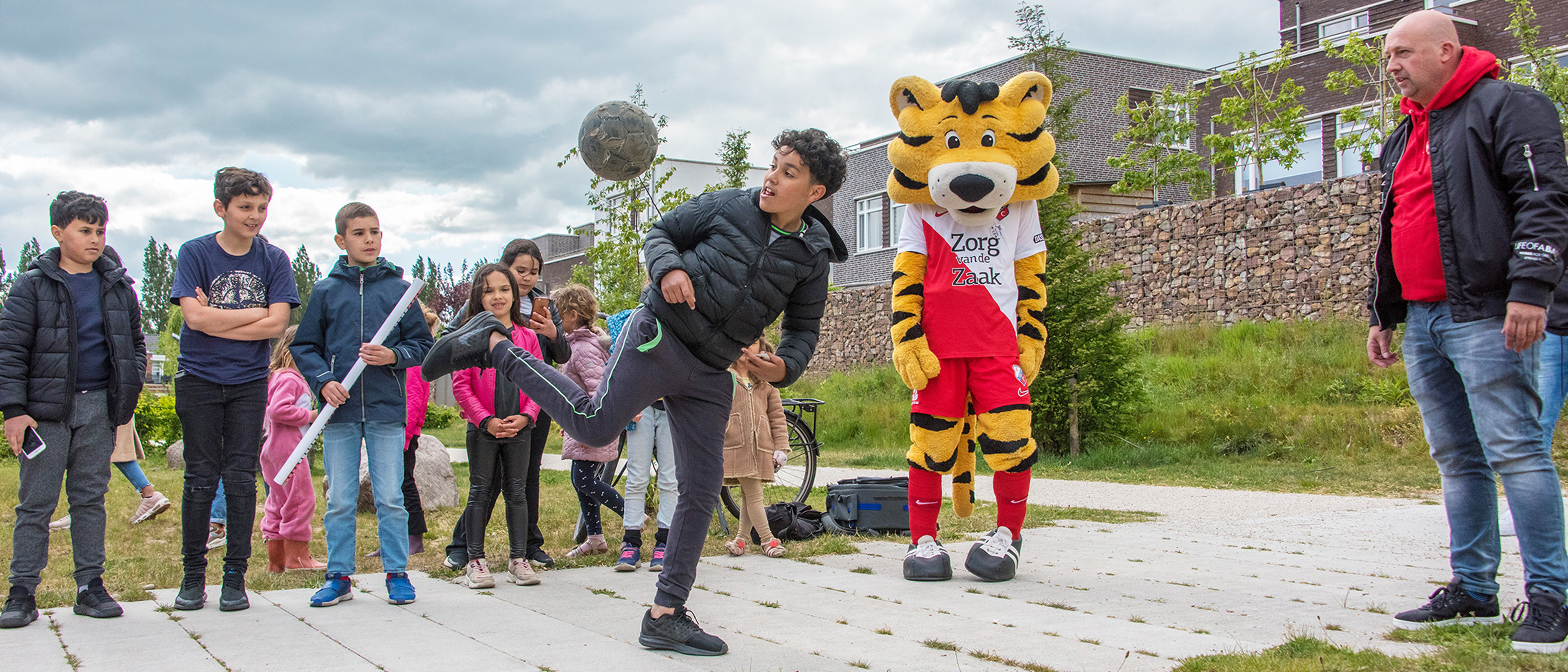 Swingend en sportief bedankje voor Leidsche Rijn